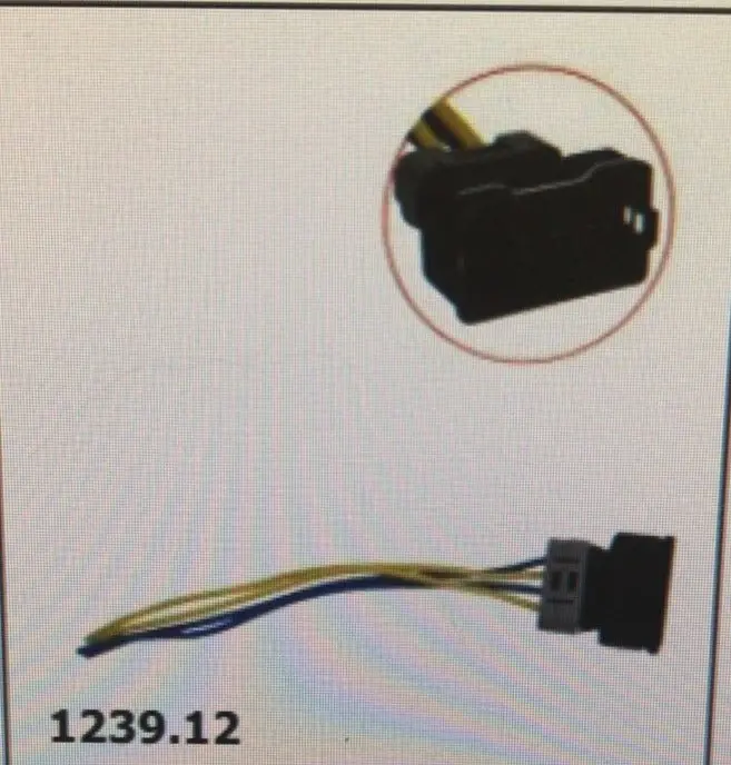 Socket Sensor Ckp S/M Sq1061 Distribiudor Daewoo 4 Pines (1239.12) - Sq1061 1