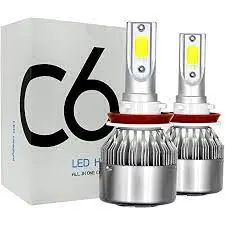 Halogeno C6 H4 Led 3800Lm 36W 6000K 12/24V 2Pcs - Fc256 1