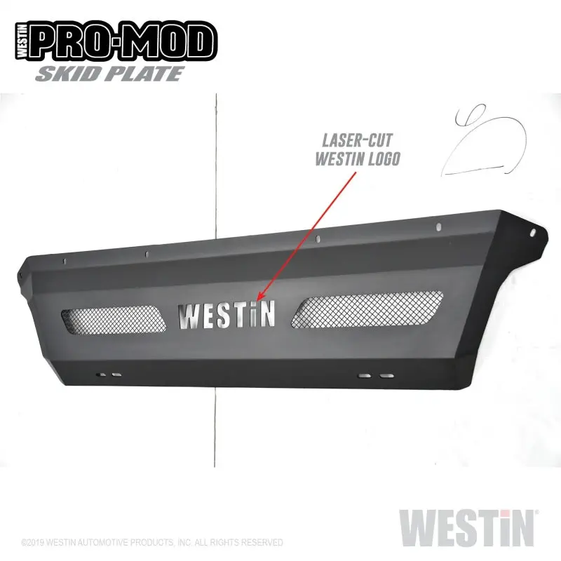 Westin Pro-Mod Skid Plate – Textured Black, For 2011–2016 Ford F-250/F-350/F-450/F-550 1