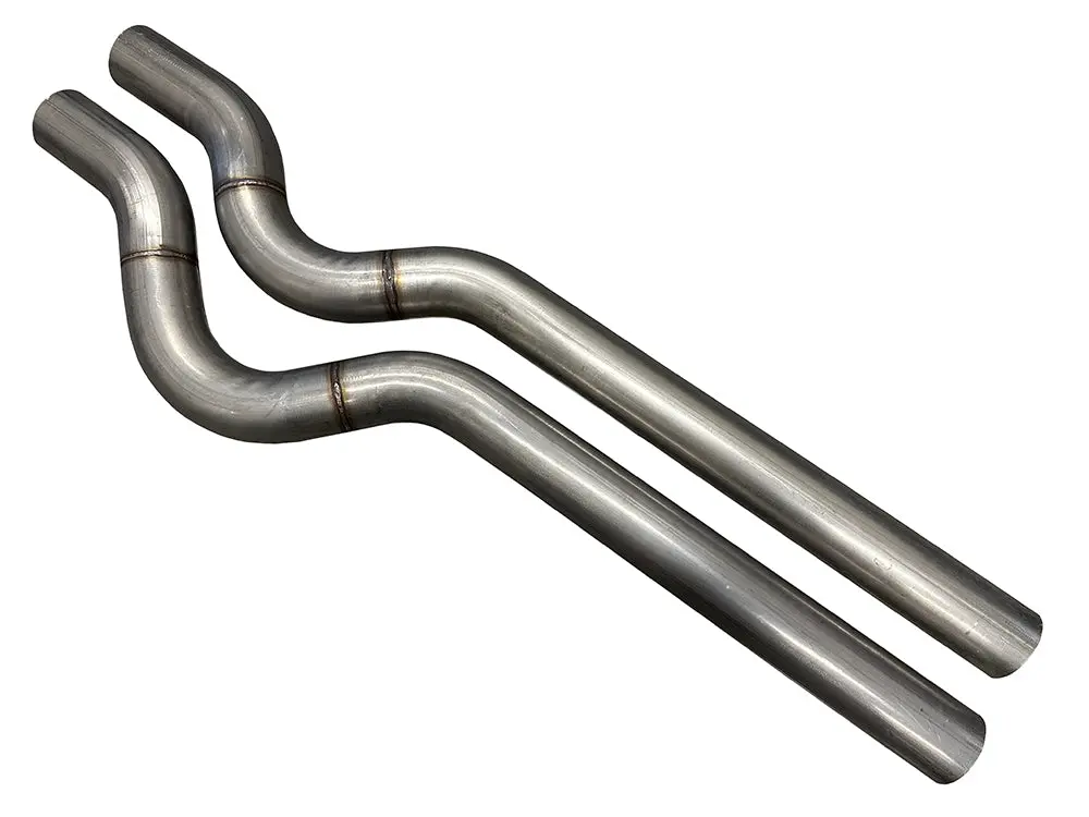 Stainless U-Bend Exhaust Tubing | (44" Long, 3" Dia) Pair 1