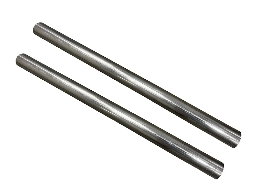 Stainless Straight Exhaust Tubing | (44" Long, 3" Dia) Pair 1