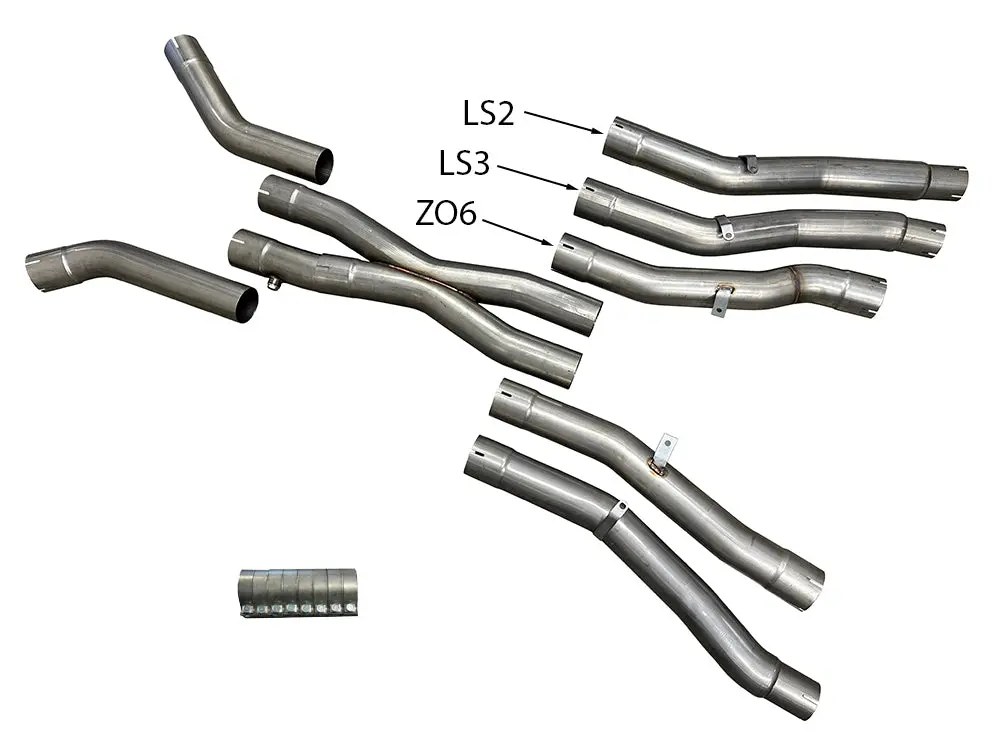 C6 Corvette X-Pipe Kit | 2005-2013 (Ls2, Ls3, Ls7 Engines) 1