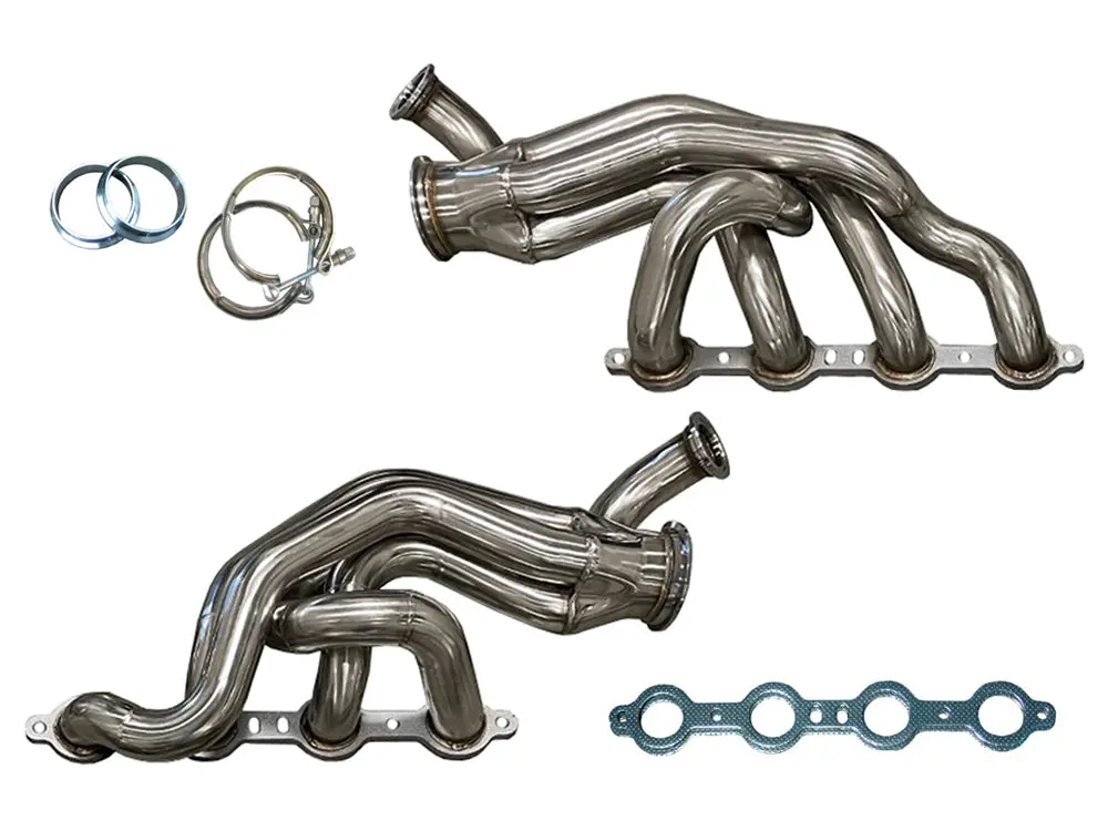Universal Ls 1 3/4" Turbo Headers | (Forward Facing Upward) 1