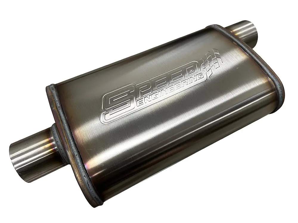 2.5" Inlet/Outlet "Street Series" Muffler | (Center/Offset) 1