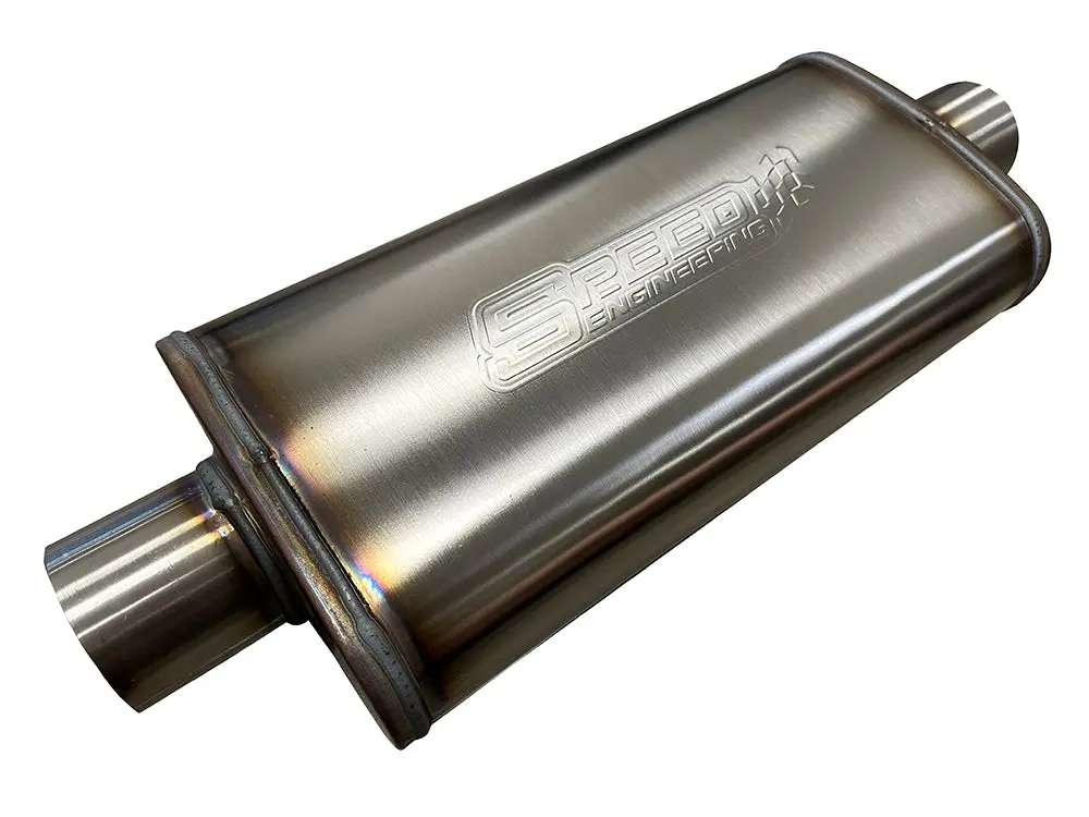 3" Inlet/Outlet "Street Series" Muffler | (Center Inlet/Outlet) 1
