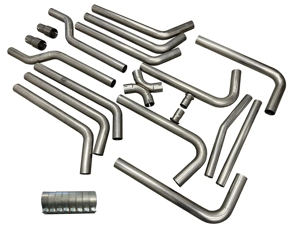 Universal 2.5" Exhaust Builder Kit "Deluxe" | (304 Stainless) Ls Engine Swap 1