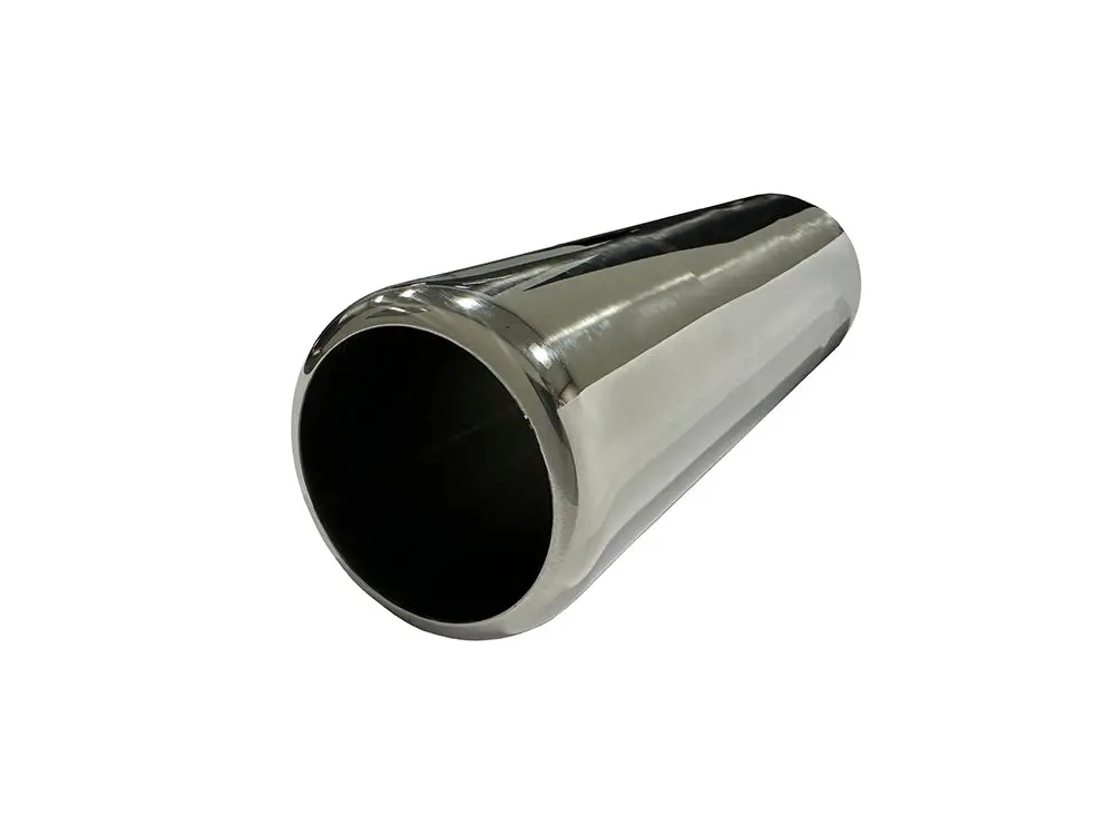 Stainless 2.5" Exhaust Tip | (8" Length, 2.75" Tip Diameter) 1