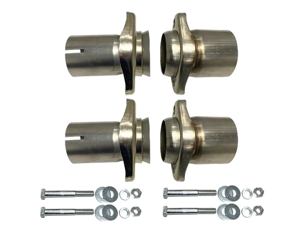 Universal Ball Flange Collector Kit | (2.5"Inlet/Outlet) Stainless 1