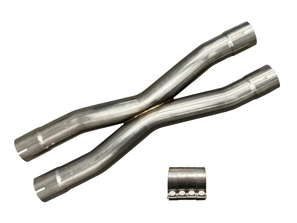 Universal X Pipe 2.5" | (304 Stainless) 26" Length 1