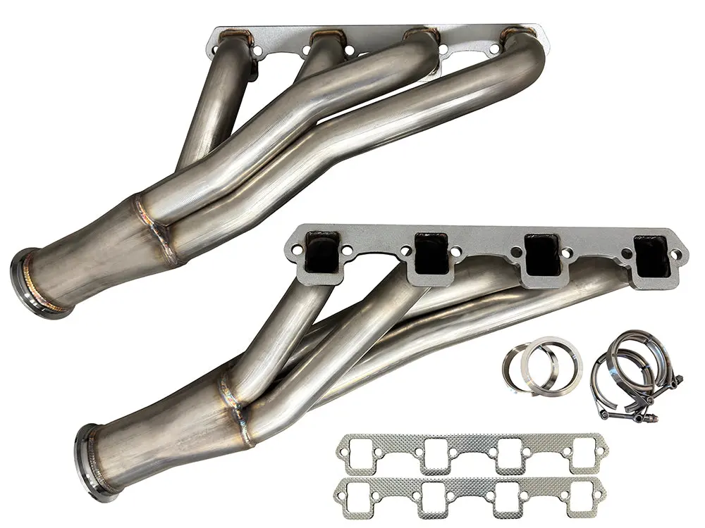 Universal Sbf Turbo Headers Forward Facing Down | Sbf (3.6L 4.3L 4.7L 5.0L 5.8L) 1