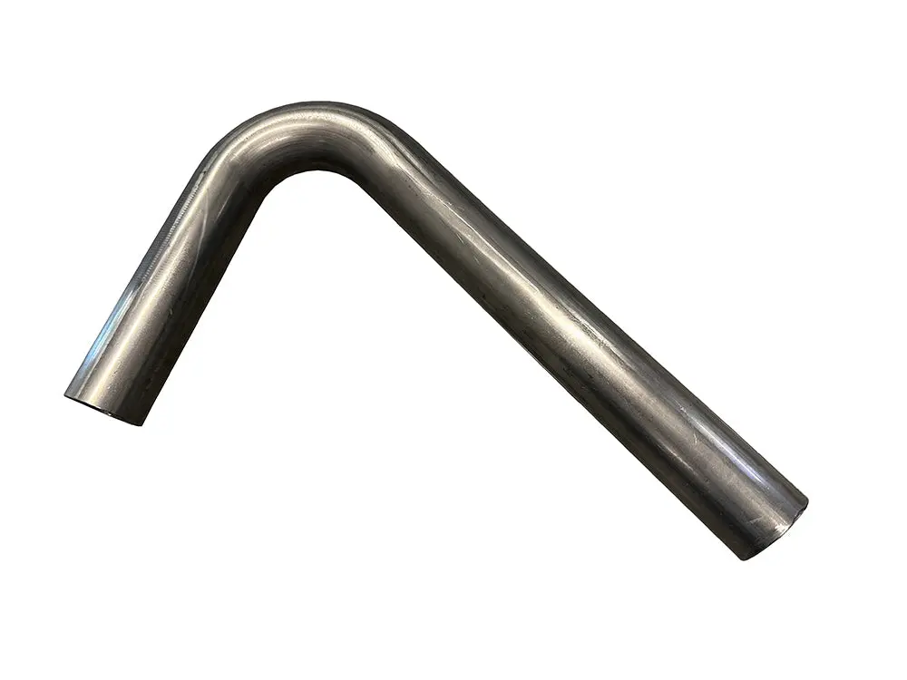 Stainless 1 3/4" - 1 7/8" Exhaust Header Tubing | (120 Degree 2.25"/2.5" Radius - 12" Long Leg) 1