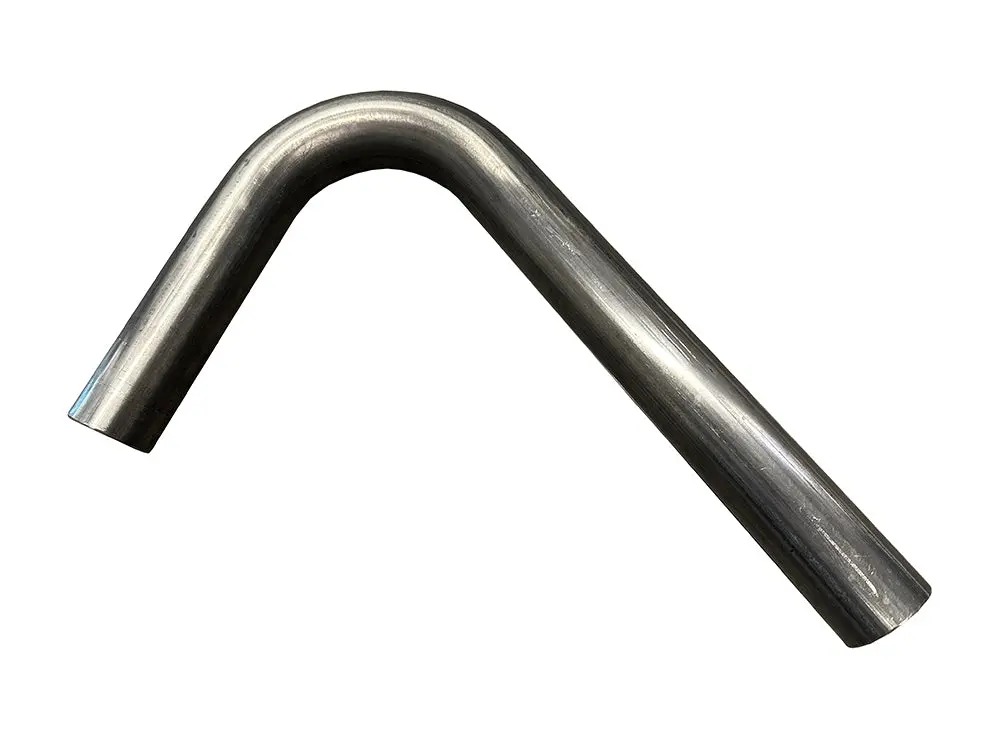 Stainless 1 3/4" - 1 7/8" Exhaust Header Tubing | (120 Degree 3" Radius - 12" Long Leg) 1
