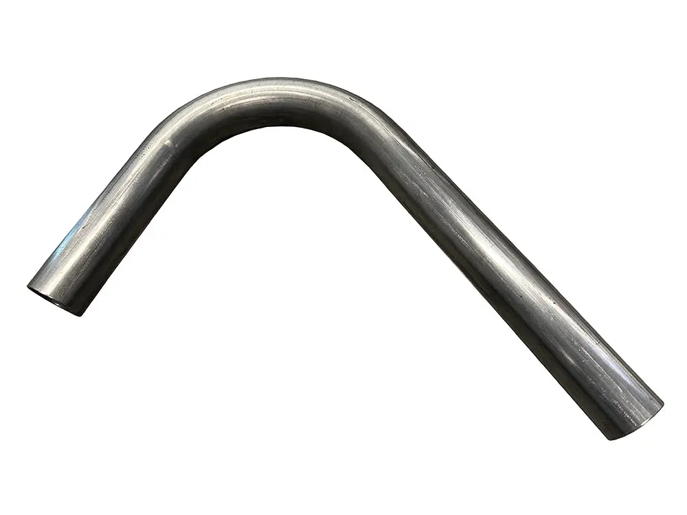 Stainless 1 3/4" - 1 7/8" Exhaust Header Tubing | (120 Degree 4" Radius - 12" Long Leg) 1