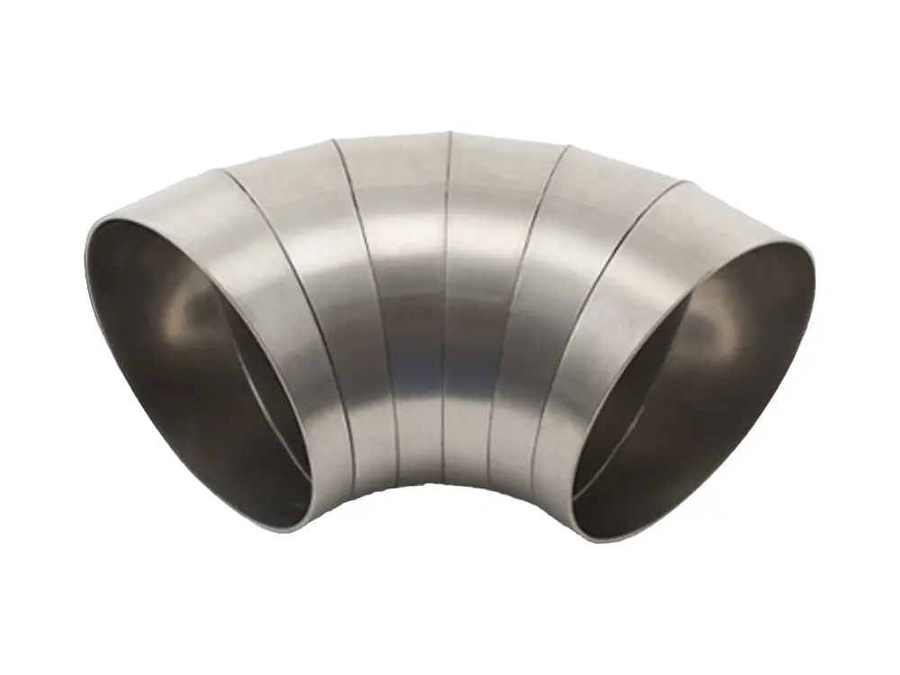 Stainless Steel 90 Degree Round Pie Cuts | 2.5" (6 Pieces) 1