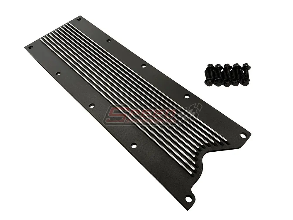 Ls Gen 3 Finned Top Valley Cover | (Black) 1