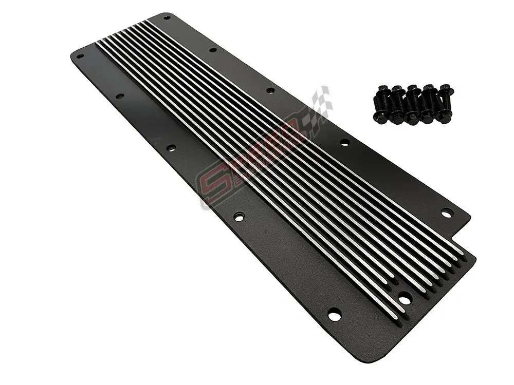 Ls Gen 4 Finned Top Valley Cover | (Black) 1