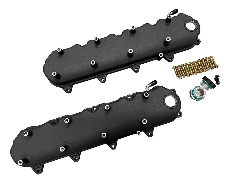 Speed Engineering Lt Universal Valve Covers "Black" (Lt1, Lt4 Engines) 1