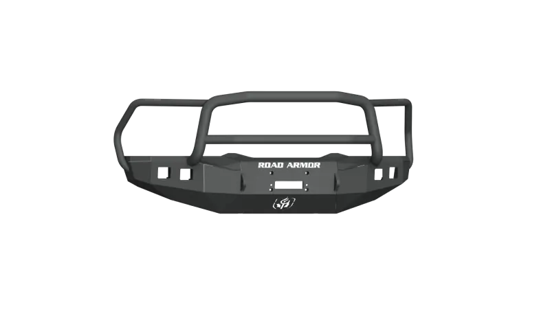 Road Armor Stealth Front Winch Bumper With Lonestar Guard For 2015–2018 Ram Rebel 1500 – Textured Black 1