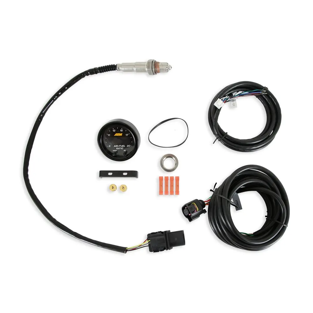 Aem X-Series Wideband Uego Afr Gauge Kit | X-Digital Technology - 8.50:1 To 18:1 Afr Scale 1
