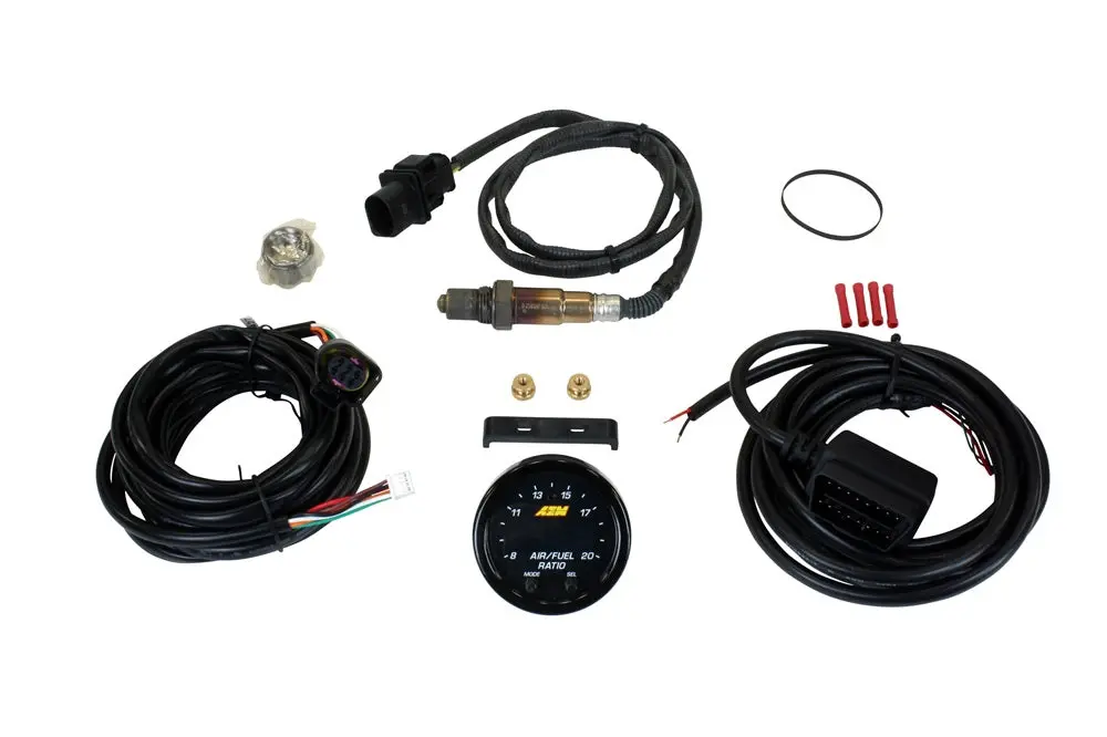 Aem X-Series Obdii Wideband Afr Gauge Kit | Obdii Connectivity On 08-Up Vehicles Only 1