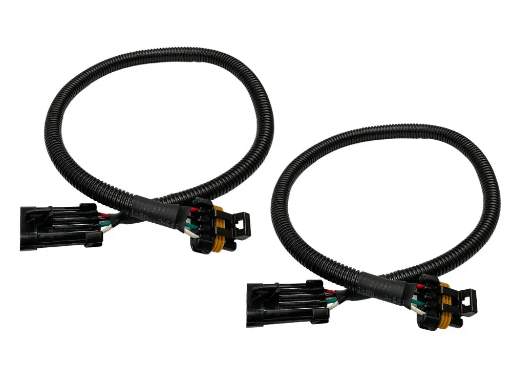 "Pair" Lt1 Camaro/Ls1 Corvette 24" O2 Extension | (Flat Connector) 1