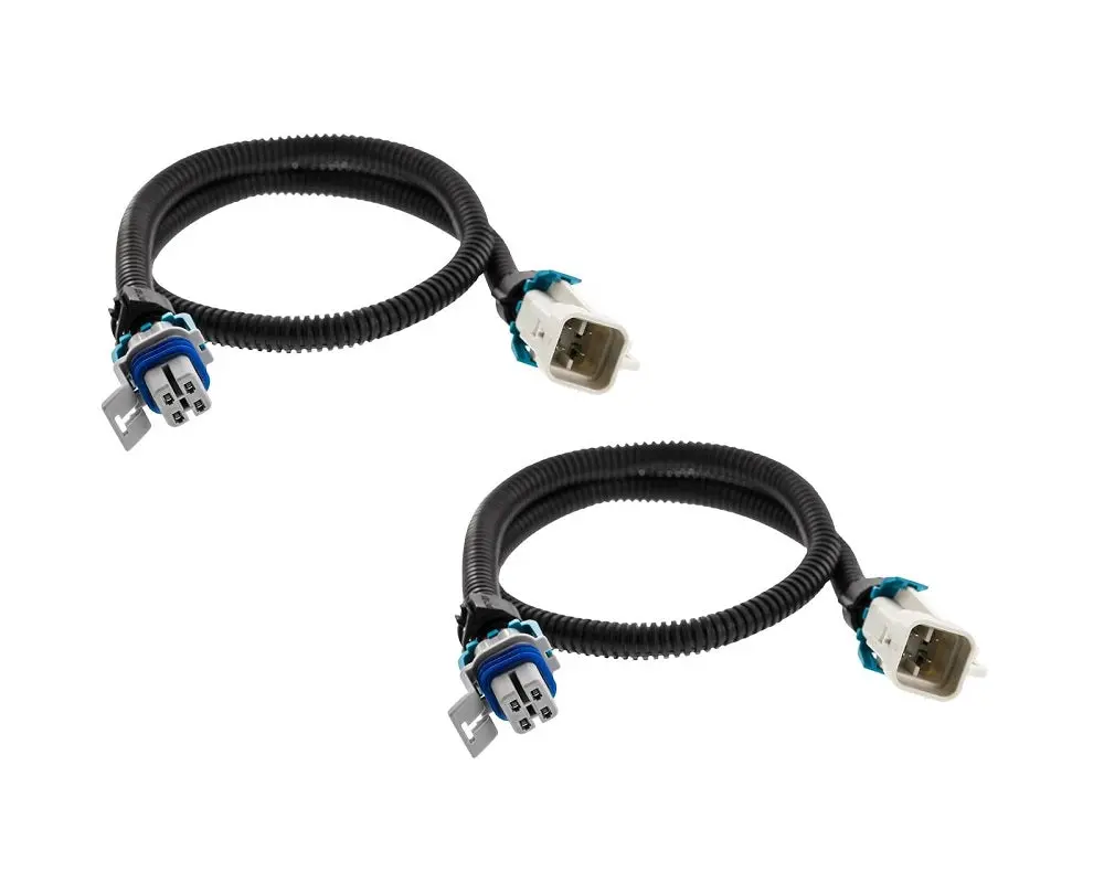"Pair" 24" White Square O2 Extension | (04-06 Gto, 09-15 Cts-V) 1