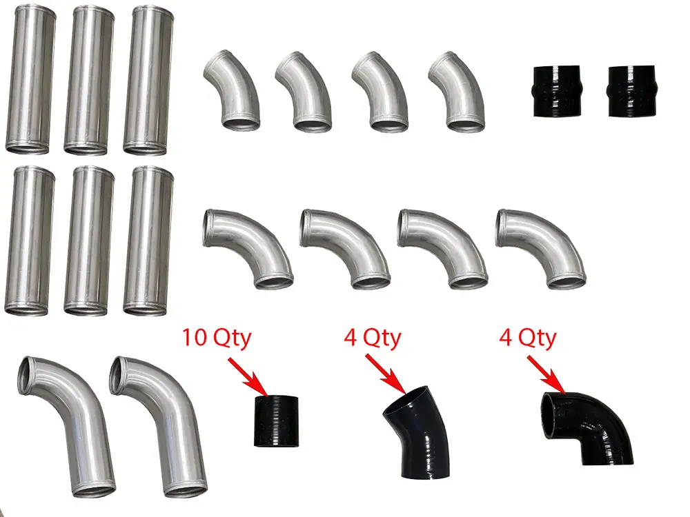 Universal 2 1/2" Turbo Builder Kit | (Cold Piping Kit) 1
