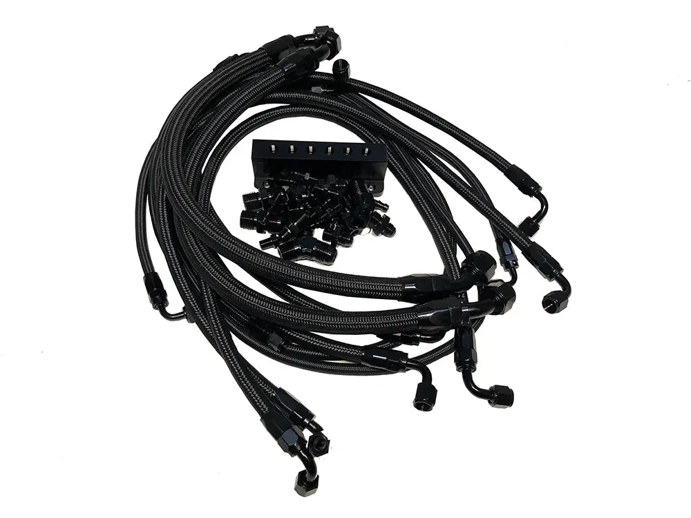 Universal Ls Twin Turbo An Fittings & Hoses | (Vacuum Lines & Block) 1