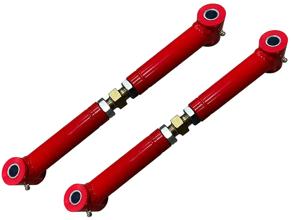 5Th Gen Camaro Rear Toe Rods | 2010-2015 (Adjustable) Red 1
