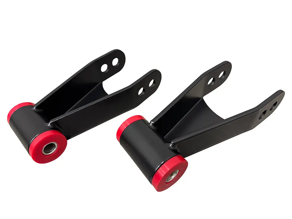 Silverado & Sierra Rear Drop Shackles | 1988-2018 (2Wd/4Wd) 1