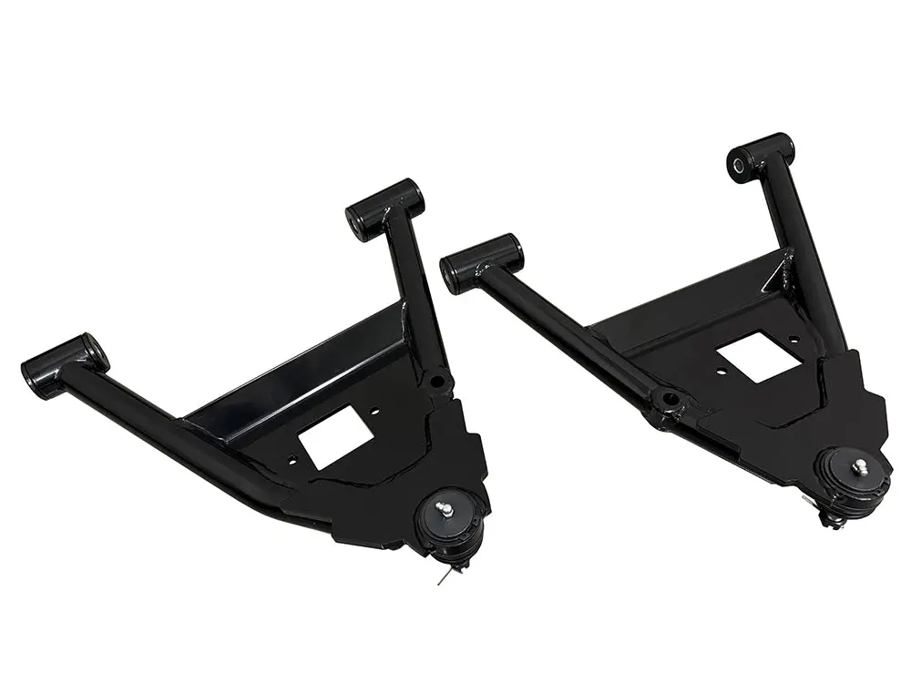 Silverado & Sierra 2" Drop Front Lower A-Arms | 2007-2013 (Black) 1