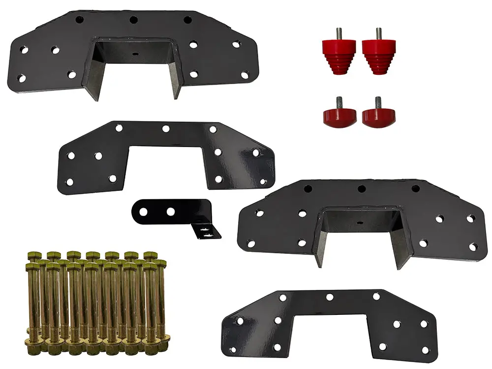 Silverado & Sierra High Clearance C-Notch Kit | 2007-2018 (Under Bed) 1