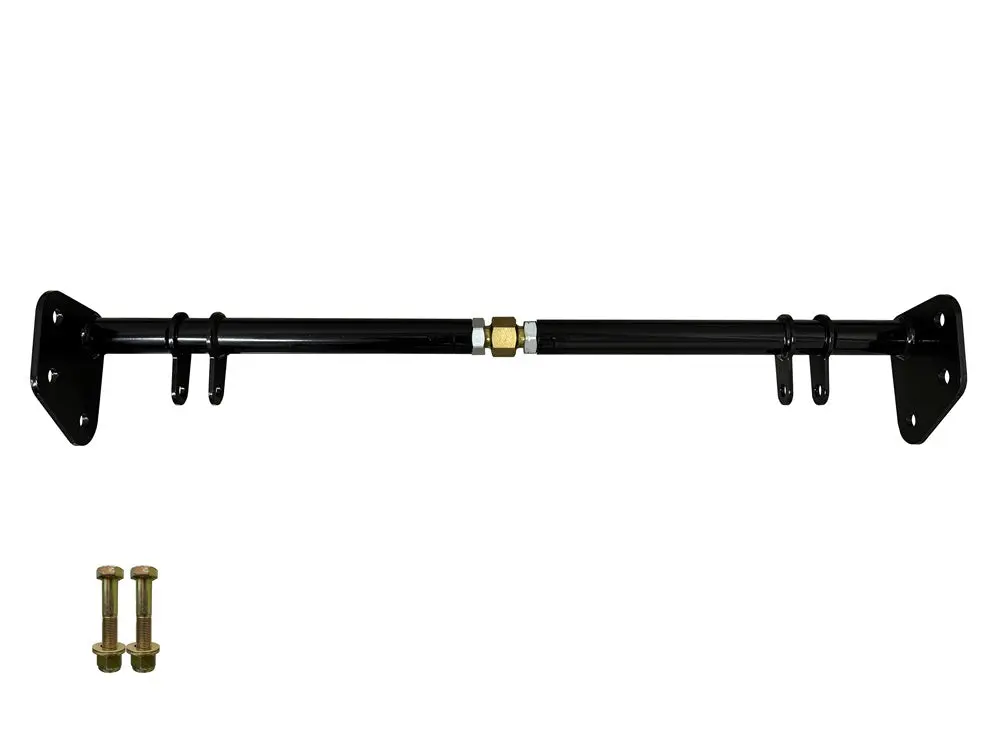 Silverado & Sierra Rear Coil Over Cross-Bar | 1999-2018 (Black) 1