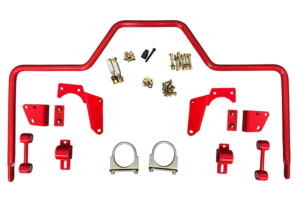 Silverado & Sierra Rear Sway Bar Kit | 4-Link & Stock Axle (1988-1998) 1