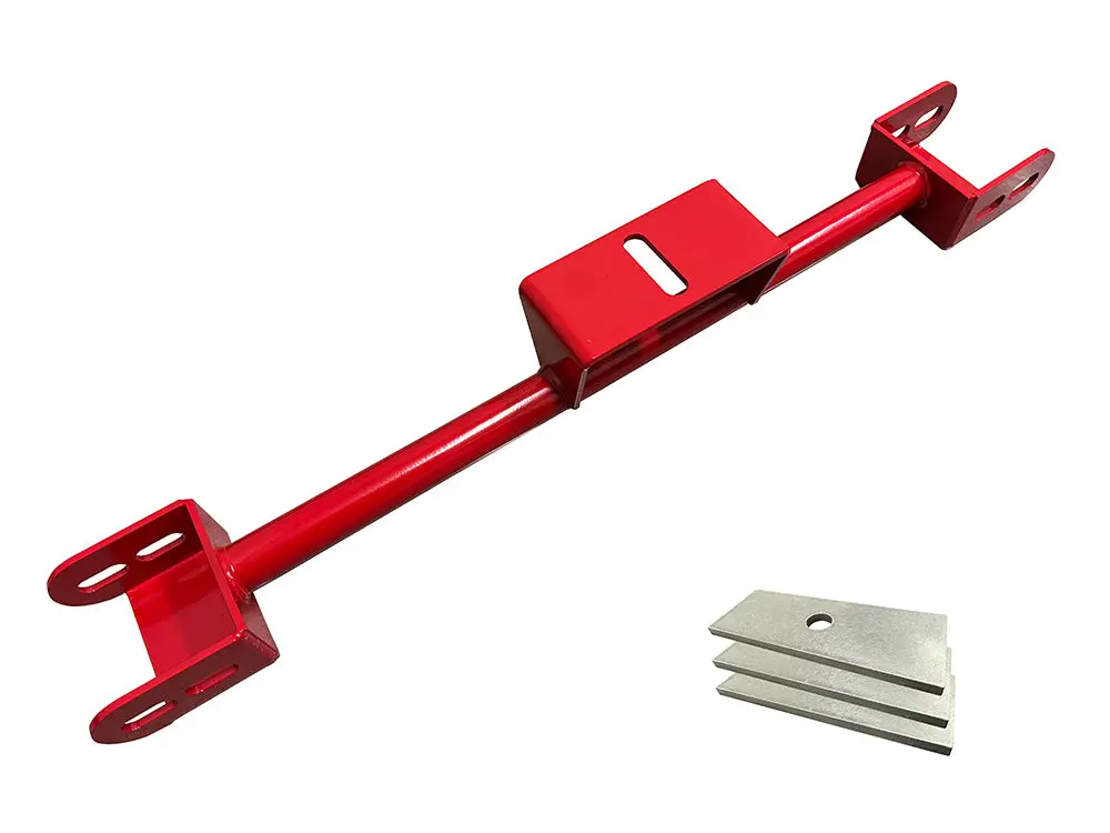 Silverado & Sierra 4L60e Transmission Crossmember | 2007-2013 (2Wd) Red 1