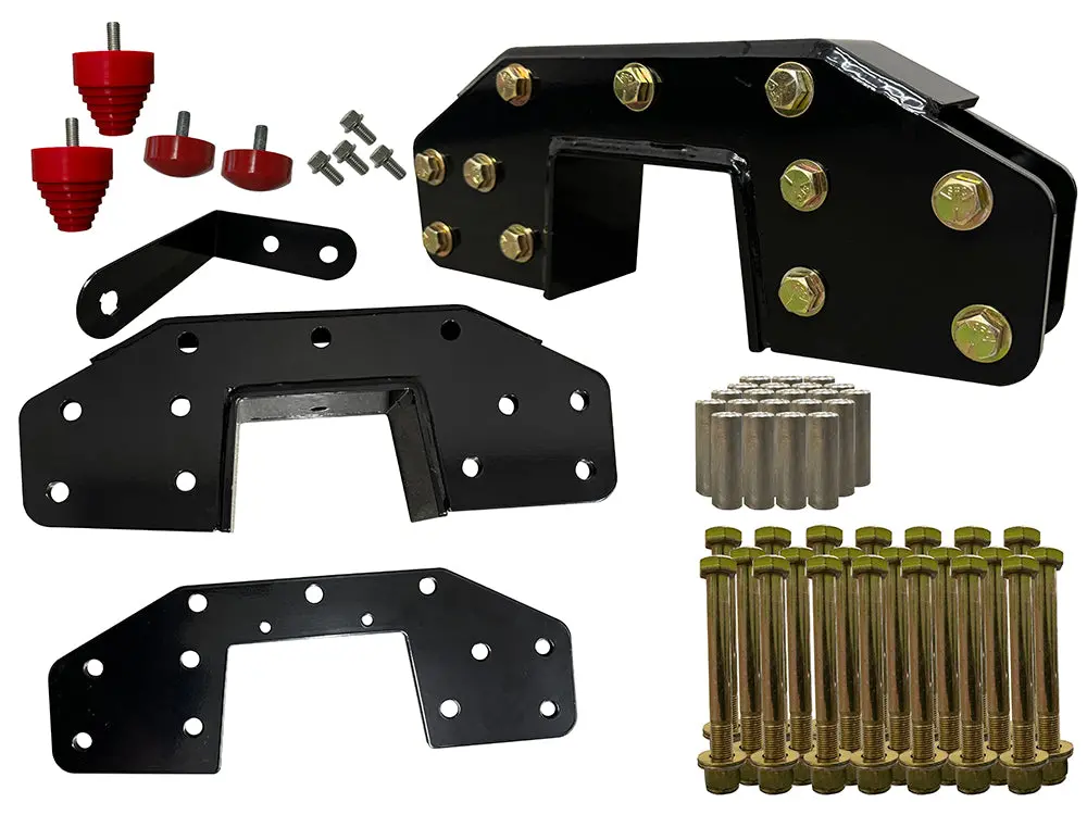 Silverado & Sierra C1500 High Clearance C-Notch Kit | 1988-1998 (Under Bed) 1
