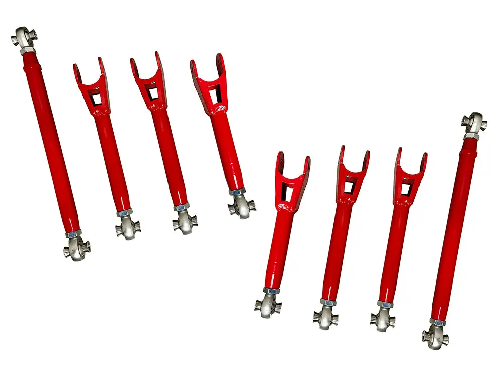 6Th Gen Camaro Rear Control Arms | (2016-2024) Red 1