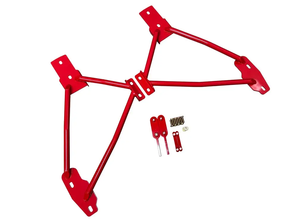 5Th Gen Camaro Subframe Connectors | 2010-2015 (Red) 1