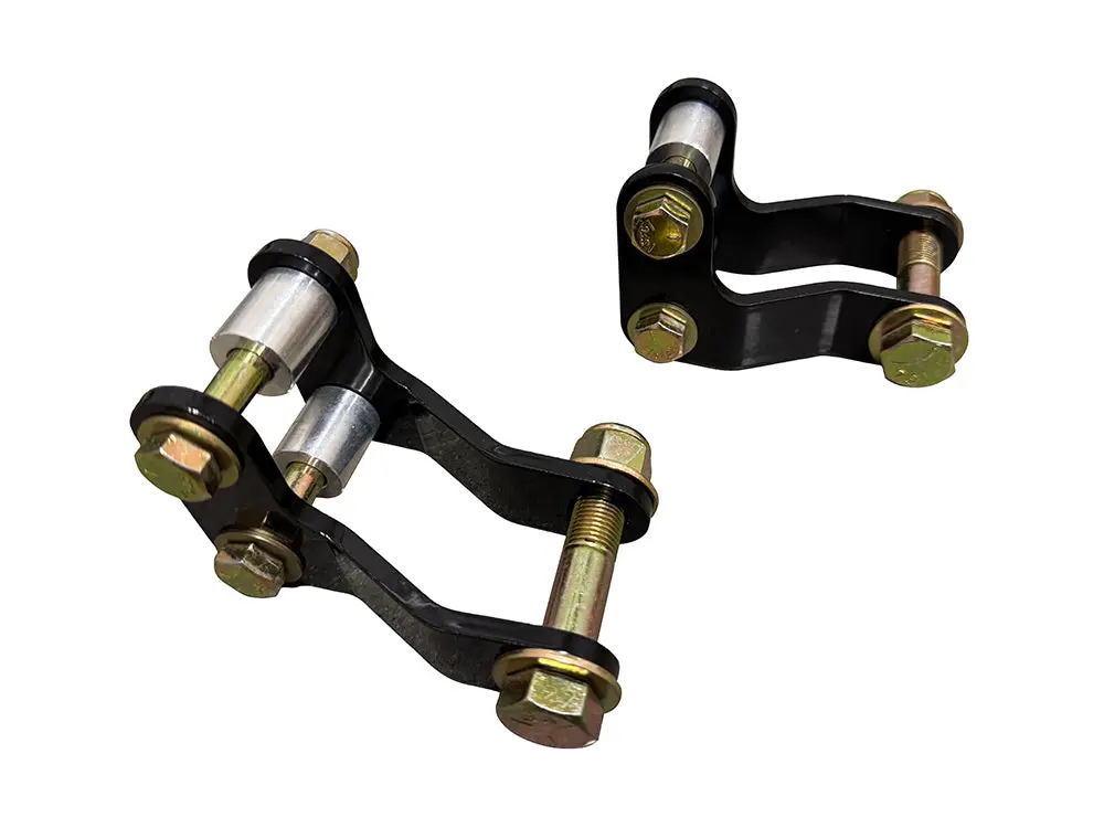 Rear Coil Over Lower Offset Brackets (Black) 1
