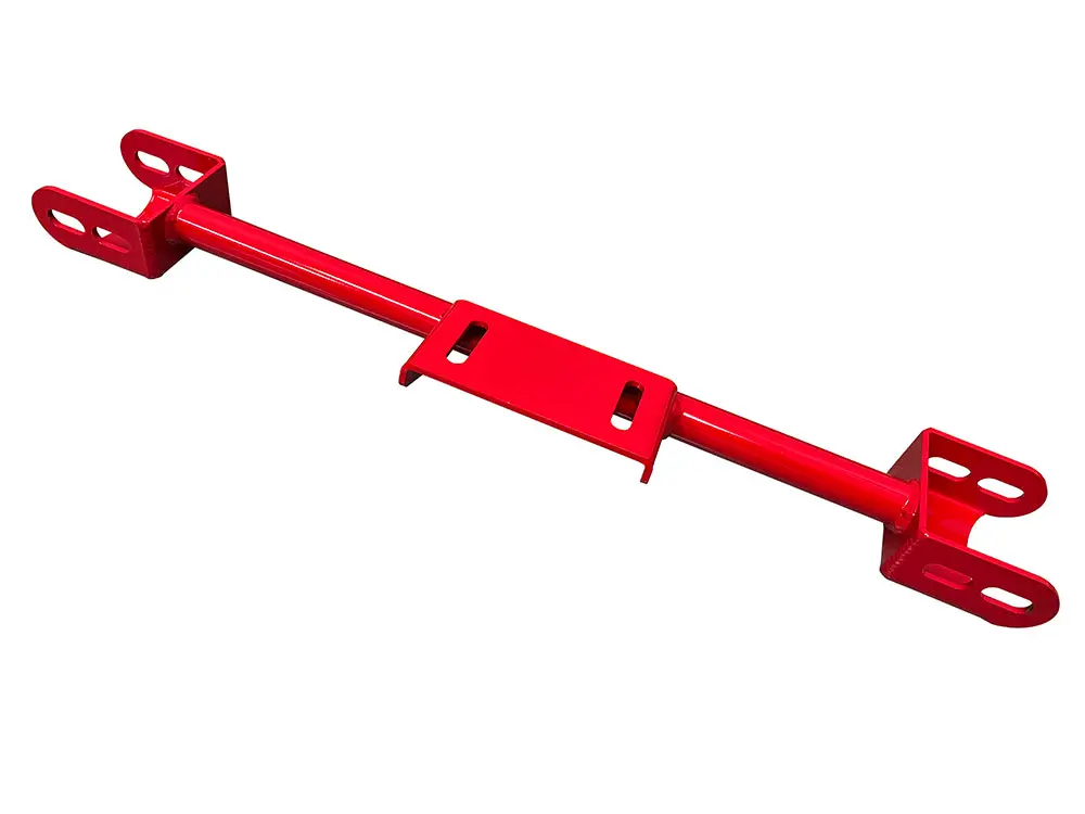 Silverado & Sierra 4L60e Transmission Crossmember 2000-2006 (4Wd) Red 1