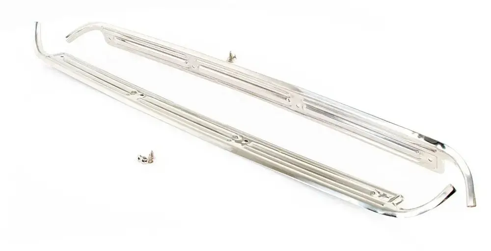 Amd Stainless Steel Door Sill Plates - Pair | 67-72 Chevy C/K Pickup Blazer Suburban 1