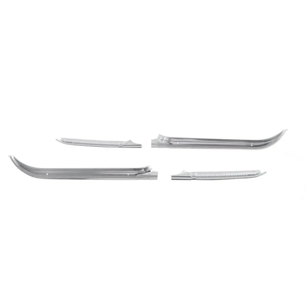 Amd Door Sill Plates - Aluminum - 4Pcs Set | 73-77 Chevy Gmc C/K Squarebody Truck 1