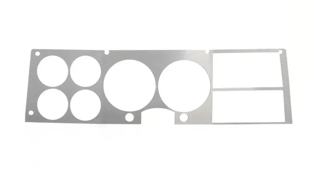 Amd Dash Bezel Trim - Brushed Aluminum | 81-91 Chevy Gmc C/K Pickup Truck Blazer Jimmy Suburban 1