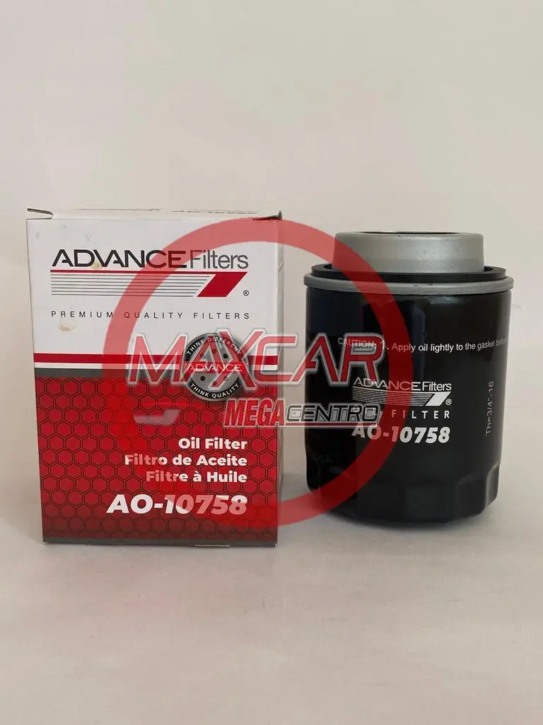 Filtro Aceite Advance Ao10758 Faw Bestune X40 Sirius R7 R8 - Fao10758 1