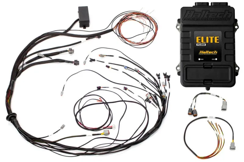 Haltech Elite 1500 Ecu Kit With Terminated Harness – Mazda 13B (S6–S8), Square Ev1 Injector Connectors 1