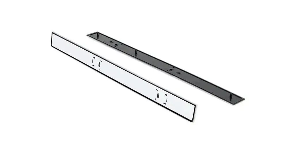 Amd Front Door Panel Trim W Door Strap Holes - Pair | 81-91 Chevy Gmc C/K Truck 1