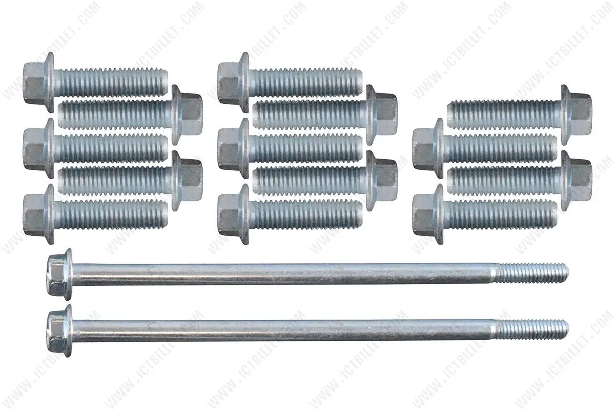 Ict Billet Lt Gen V Oil Pan Bolt Kit| Lt1 Lt4 L83 L86 5.3L 6.2L Silverado Corvette 1
