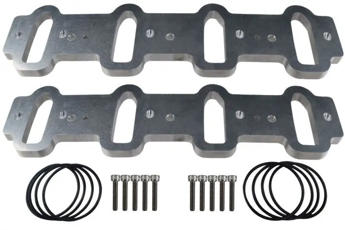 Ict Billet Ls Cathedral Port Intake Manifold Weld Flanges Ls1 1