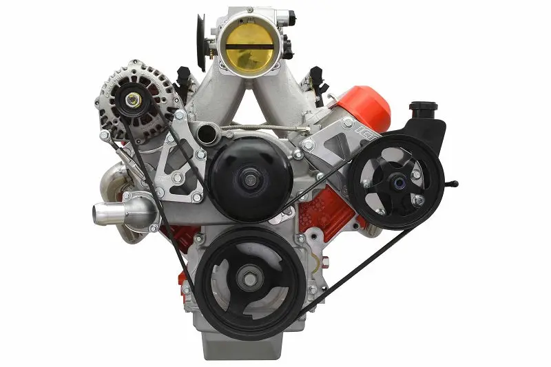 Ict Billet Ls Truck - Power Steering Pump / Alternator Bracket Kit W/ Water Pump Spacers 1