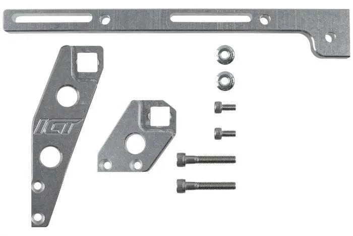 Ict Billet Ls1 Throttle Cable Bracket For Sheet Metal Intake Manifold 1